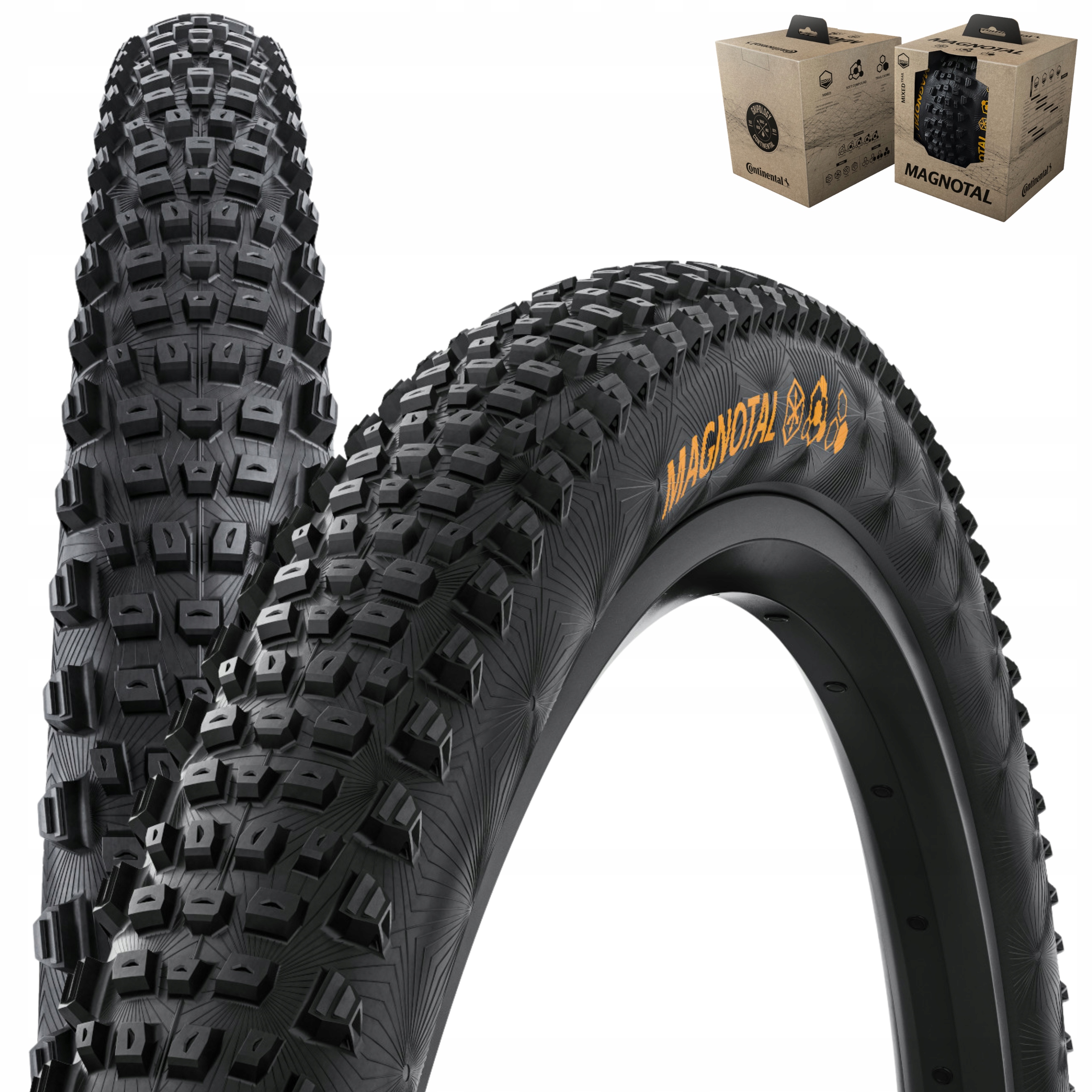Opona rowerowa Mtb trail Continental Magnotal Trail Soft 29x2,40 Mtb E-mtb