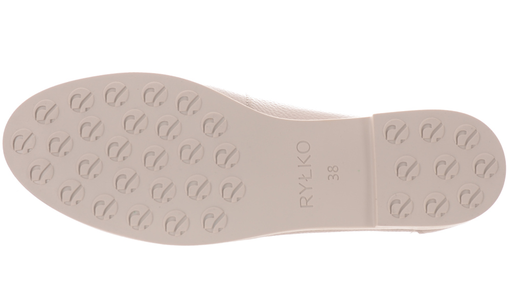 RYŁKO BEŻOWE DAMSKIE MOKASYNY NA PŁASKIM OBCASIE 36 Rozmiar 36