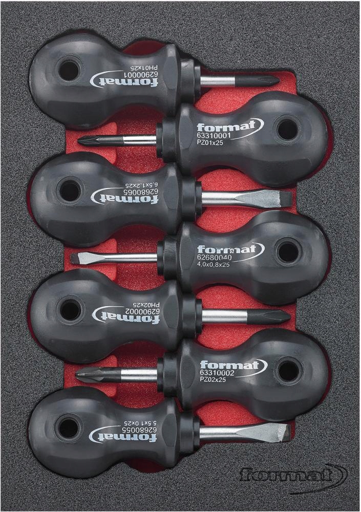 Nástrojový modul 1/9 šroubováky Stubby Format