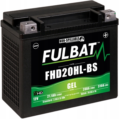 Akumulator Fulbat YTX20HL-BS FHD20HL-BS Gel 21.1Ah 310A Zamiennik Yuasa