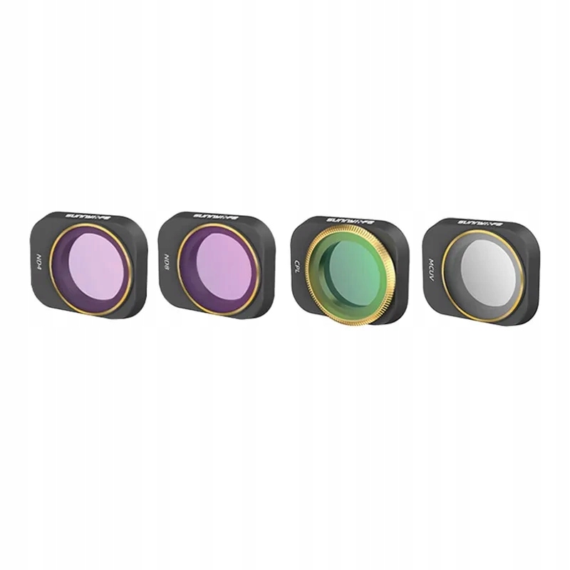 Filtry Do Drona Dji Mini 3 Pro Sunnylife Uv Cpl ND4 ND8 4 Szt