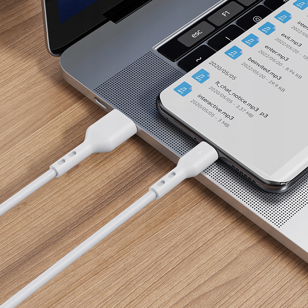 Bwoo kabel Usb Usb-c 1m 3A biały BO-X172C