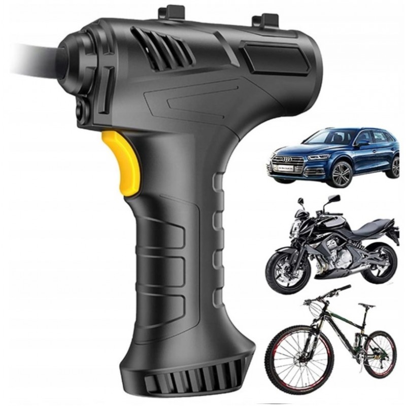 POMPKA ELEKTRYCZNA ROWEROWA SAMOCHODOWA KOMPRESOR SPRĘŻARKA DO KÓŁ PIŁEK Marka Inna marka