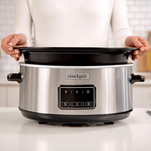 Wolnowar cyfrowy z wyjmowaną misą CrockPot 3,5l CSC111X Garnek Elektryczny Model CSC111X