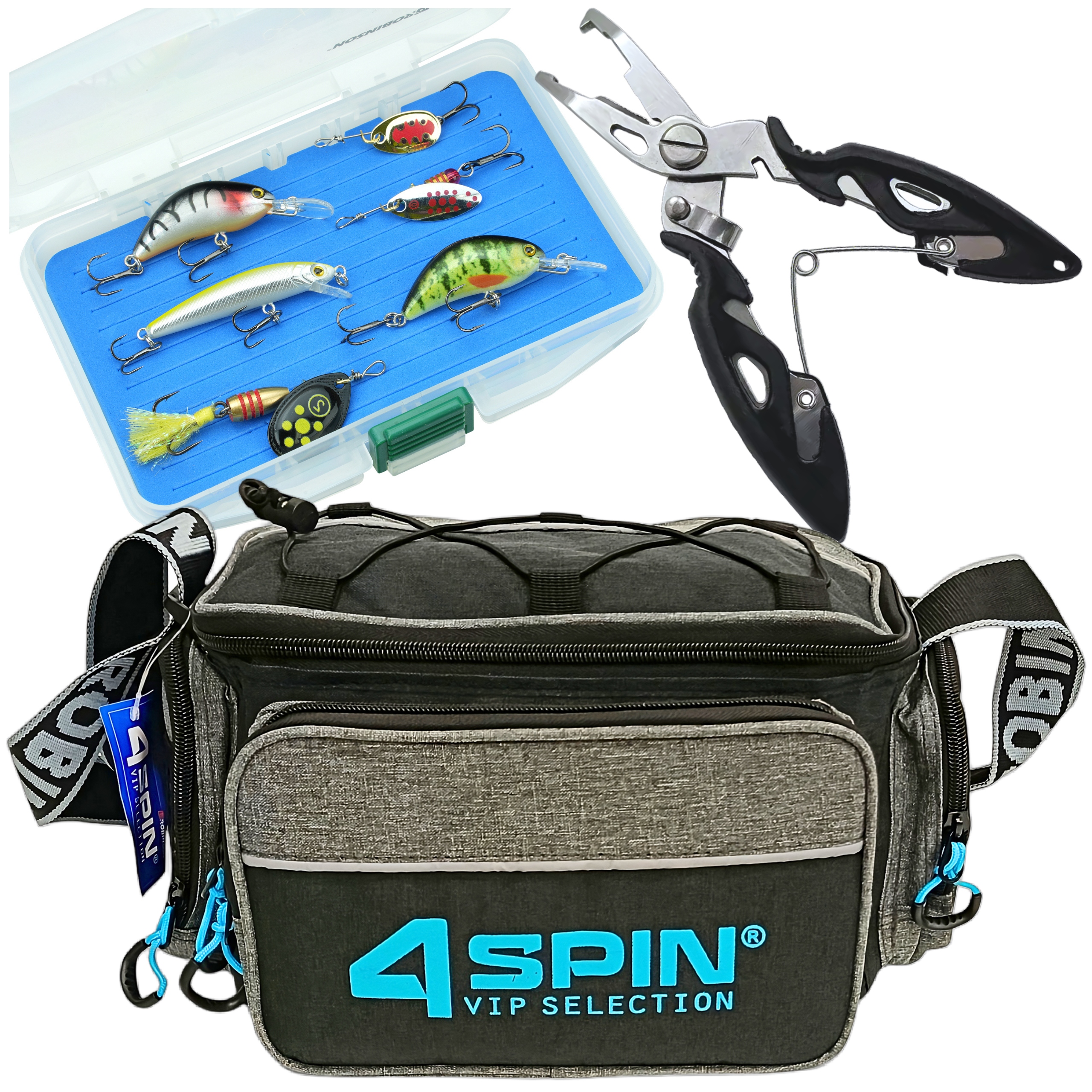 Torba Wędkarska Pudełko Szczypce dla Wędkarza Rybaka Zestaw Gadżety