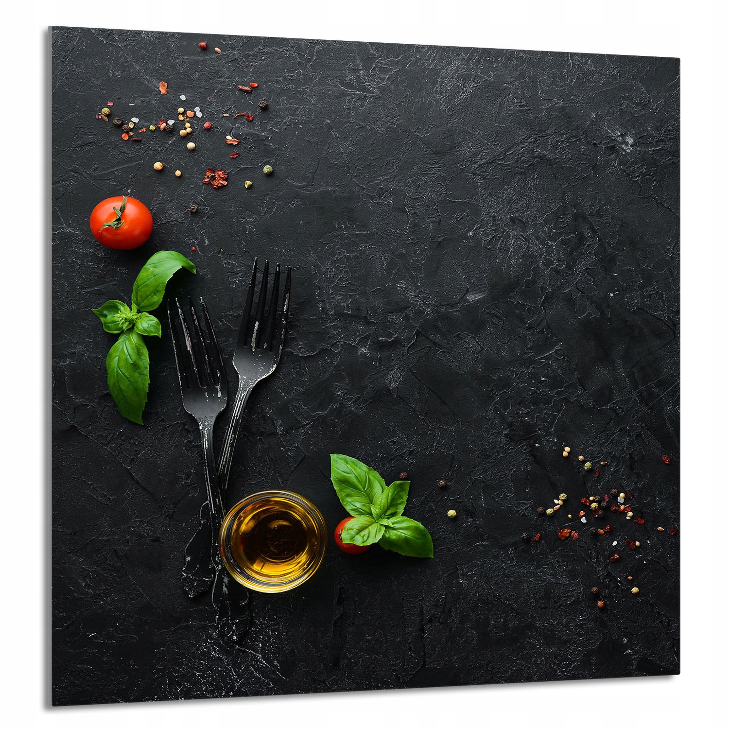 Skleněný Panel Do Kuchyně 60x65 Břidlice Tvrzené Sklo