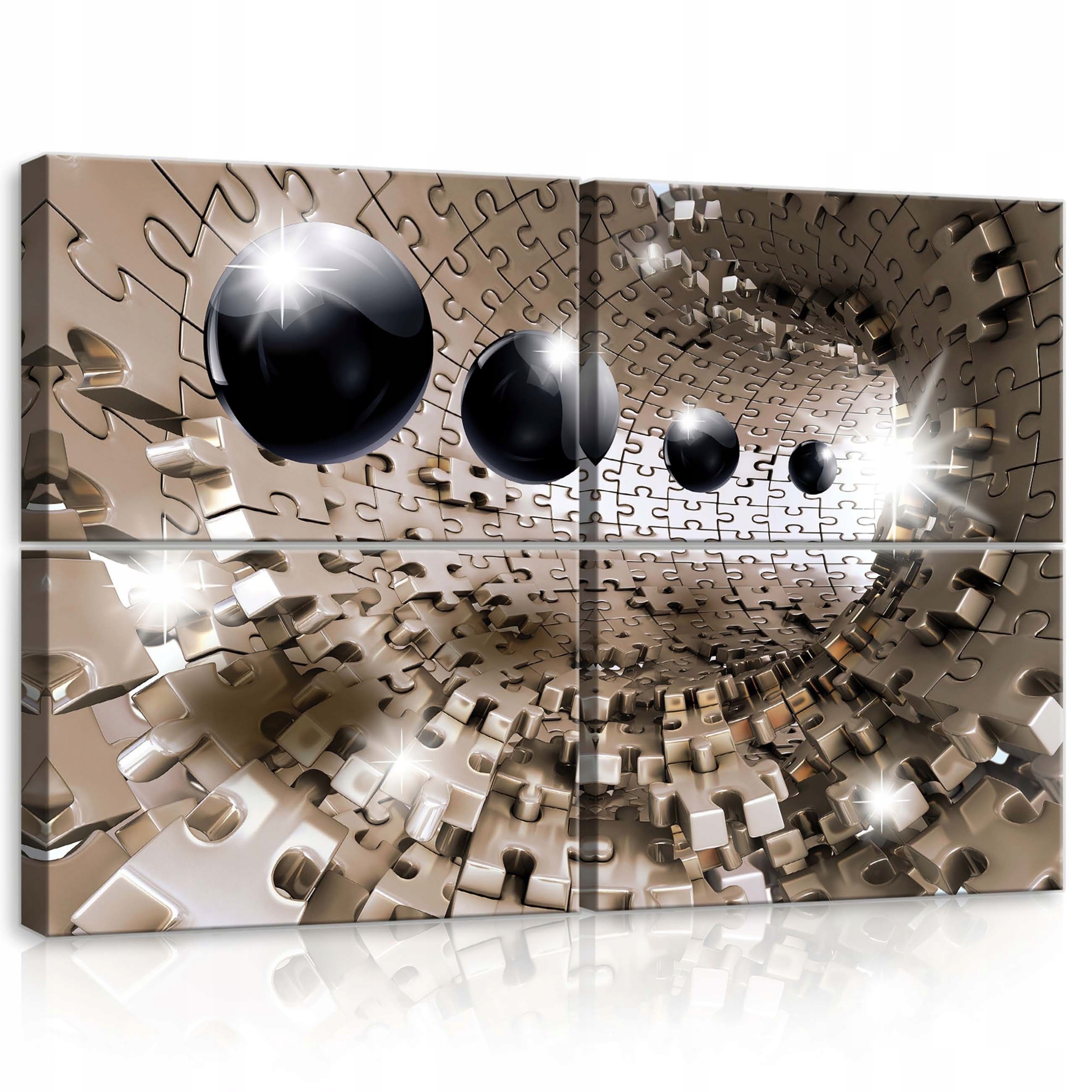 Obraz 120x80 Puzzle tunel sféra abstrakce hloubka perspektiva světlo