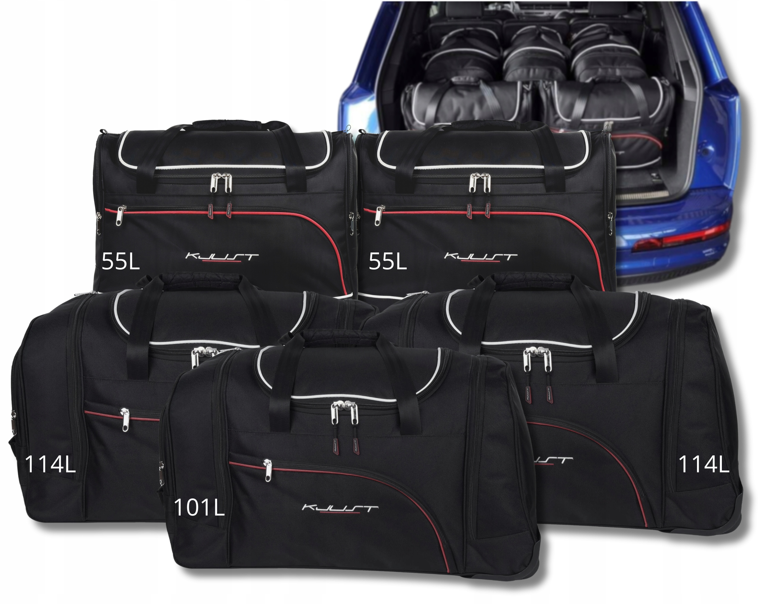 Cestovná Taška Do Batožinového Priestoru Pre Audi Q7 2015+