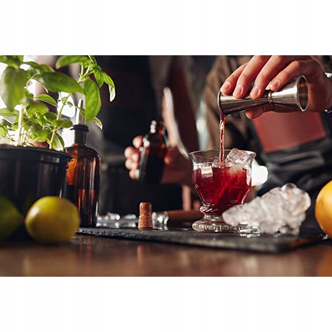 Jigger barmański miarka dwustronna w stylu japońskim 25/50 ml Kod producenta KR-AB-04