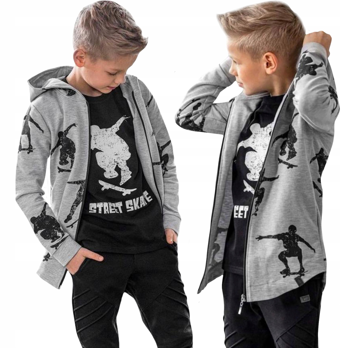 

Dres dziecięcy dla chłopca Skate 3-częściowy 104