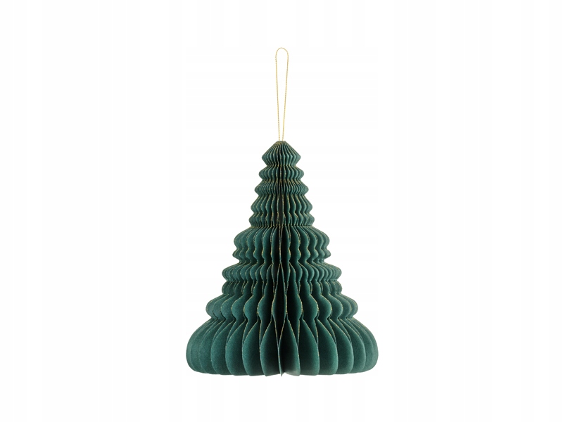 

Bombka Papierowa Honeycomb Choinka Zielona 20cm