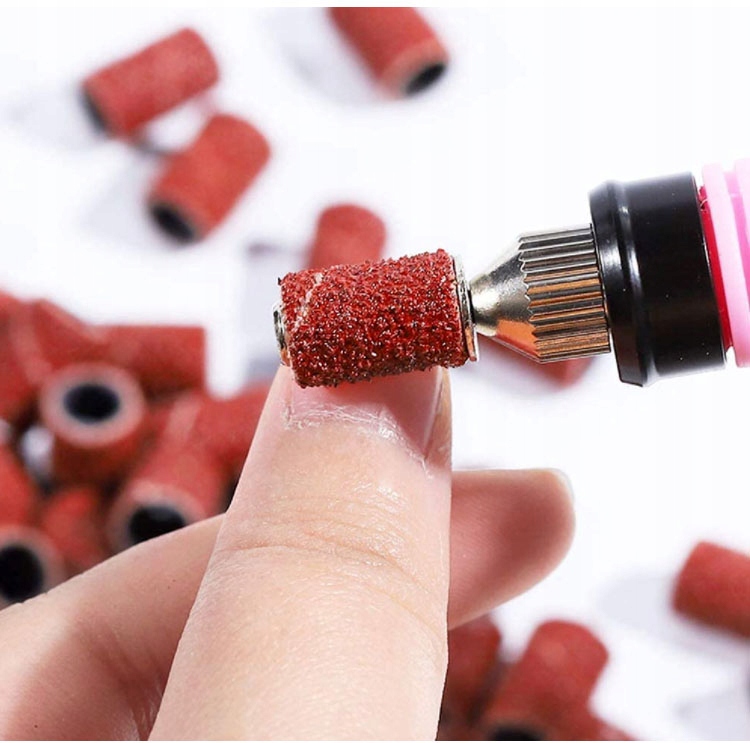 NAKŁADKI PRZELOTOWE #120 KAPTURKI 50 SZT. NA FREZ Marka inna marka