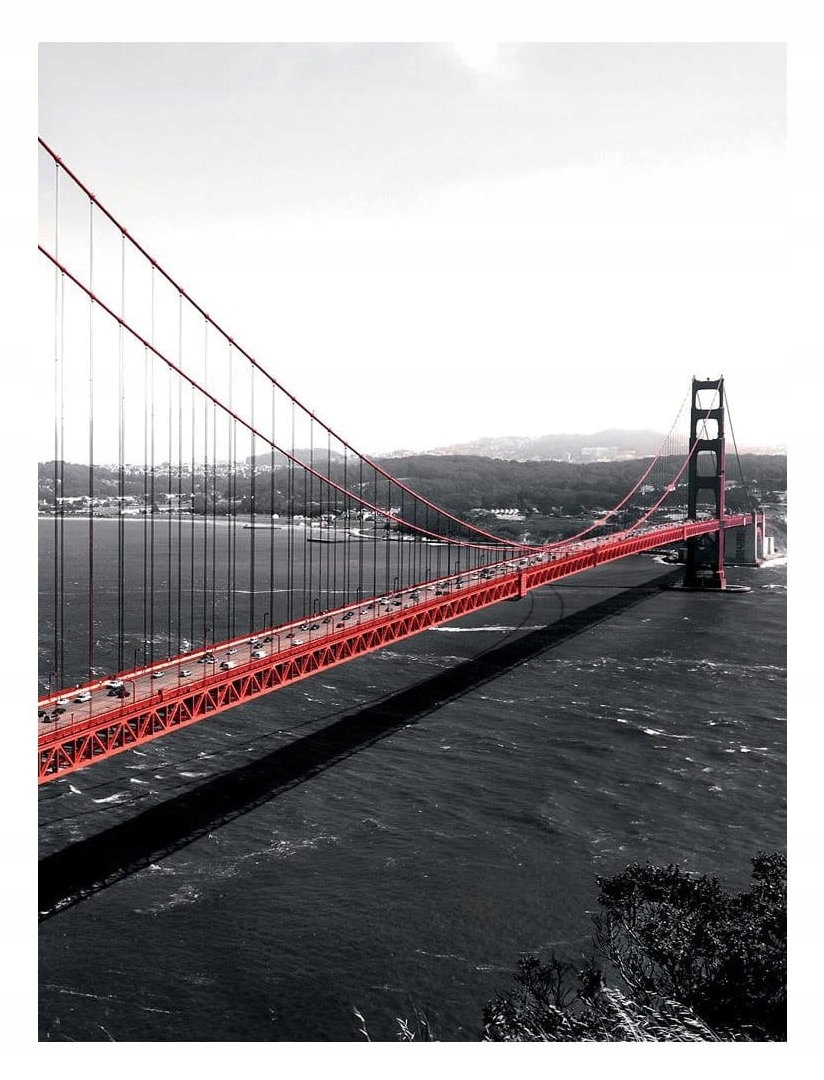 Vliesová fototapeta Zlatá brána San Francisco Usa krajina 184x254 lepidlo