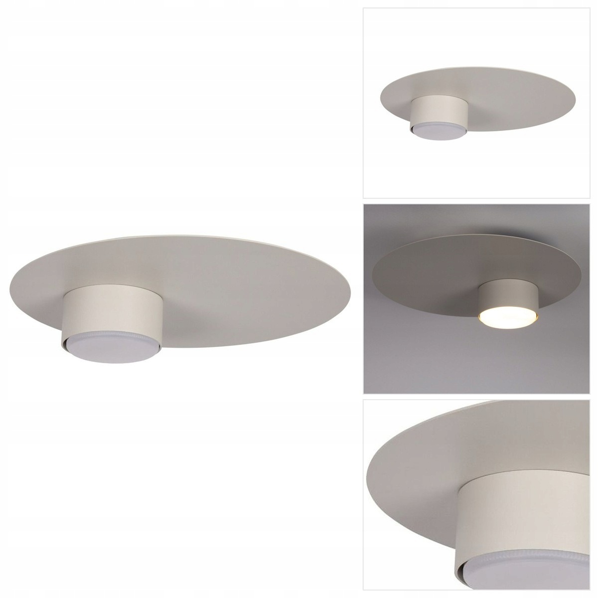 Stropní lampa Star šedá kompaktní v moderním stylu do kuchyně Sigma Lighting