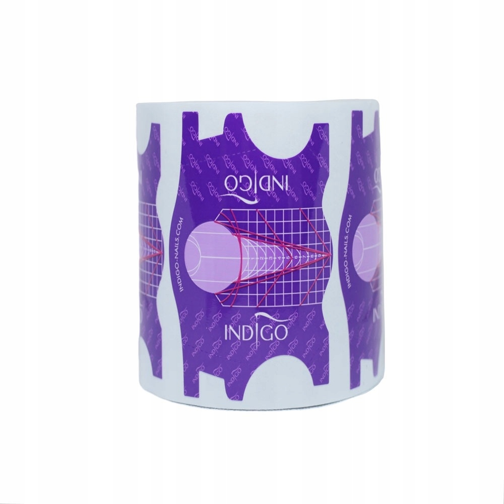 

Indigo szablony formy do przedłużania paznokci 50