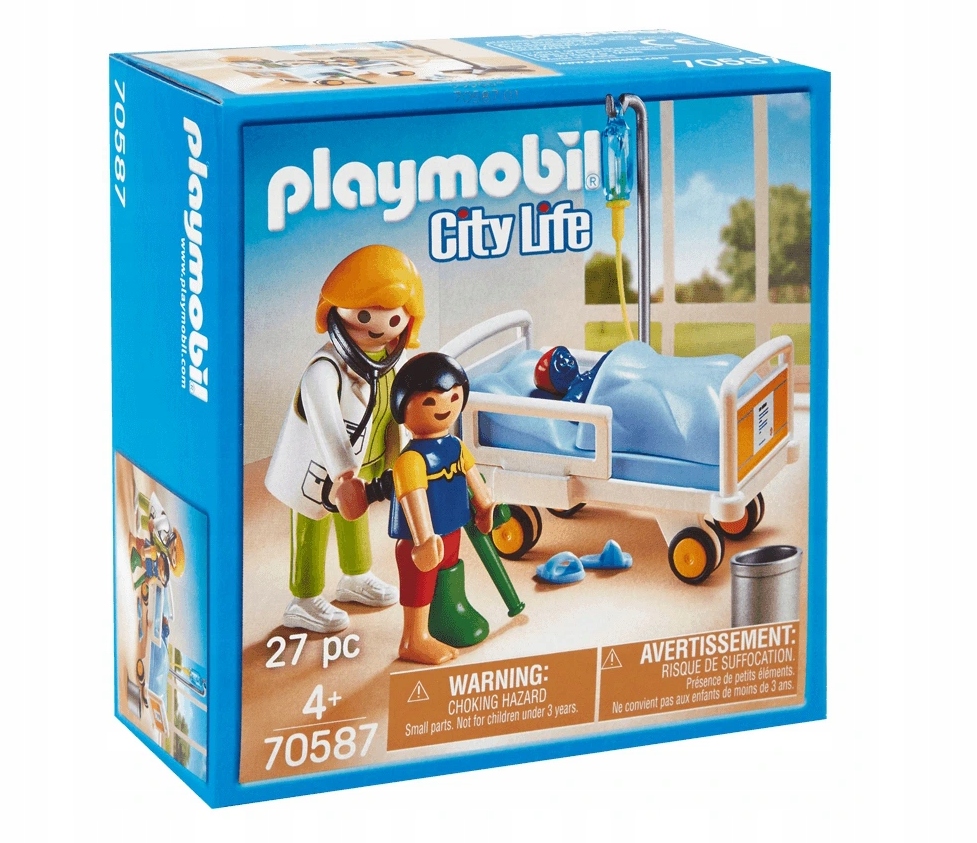

Klocki Playmobil City Life 70587 Lekarz 27 el.