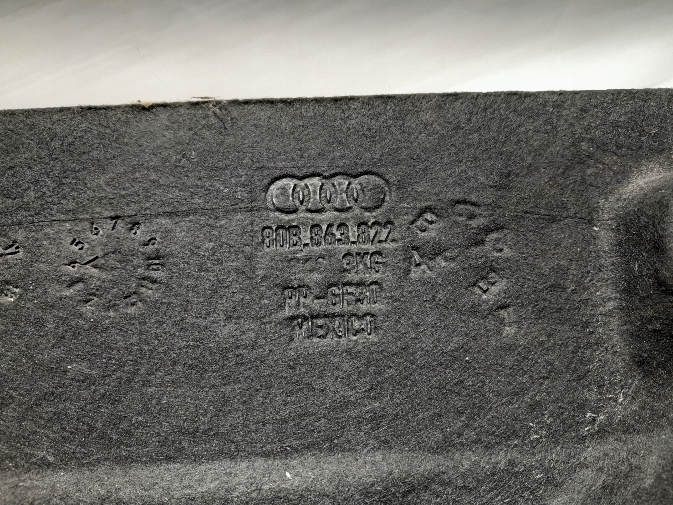 AUDI Q5 II 80A cover cover below engine 80B863822
