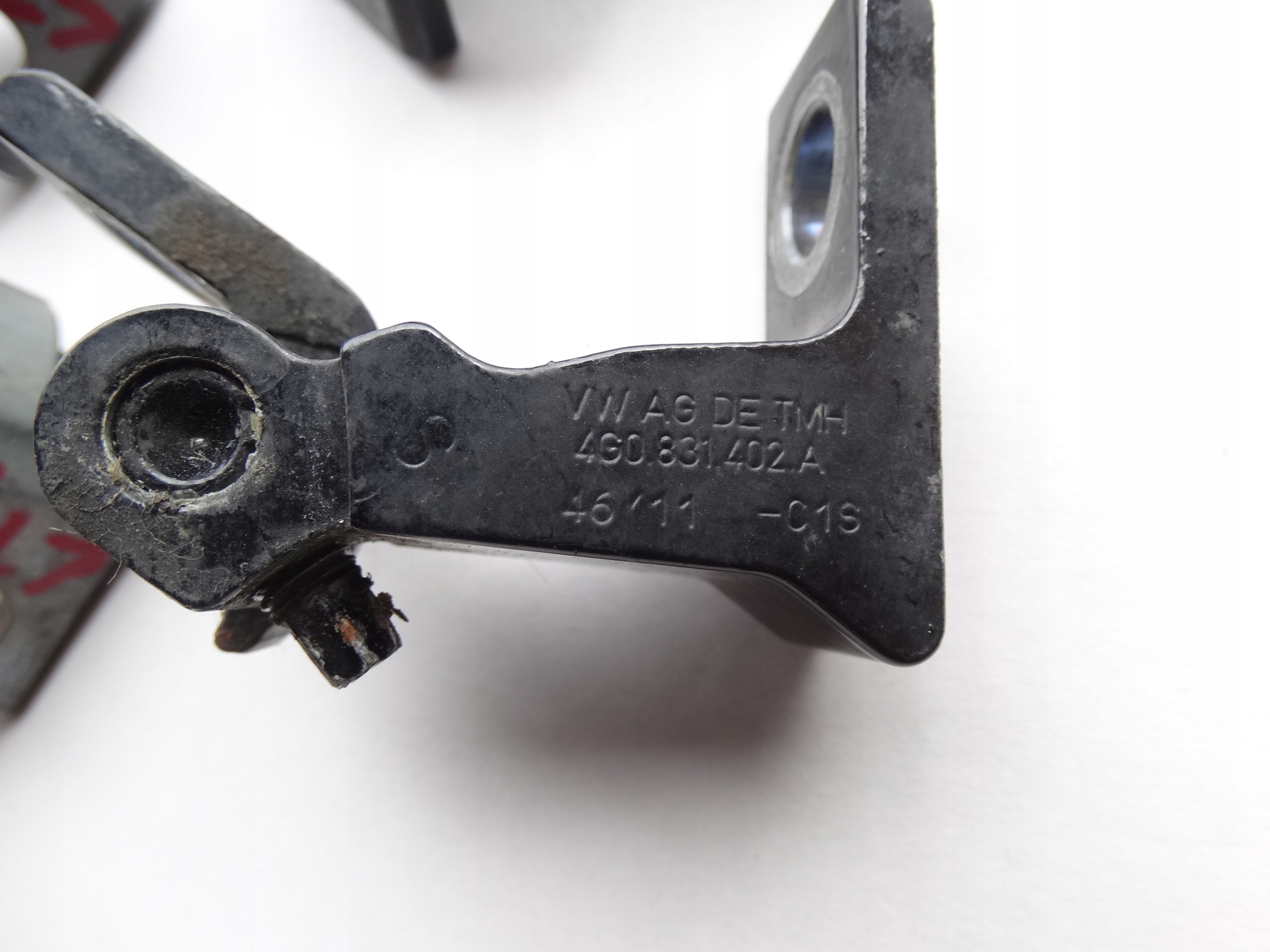 AUDI A6 C7 11-18 hinge hinges door right rear part upper lower KOMPLET black