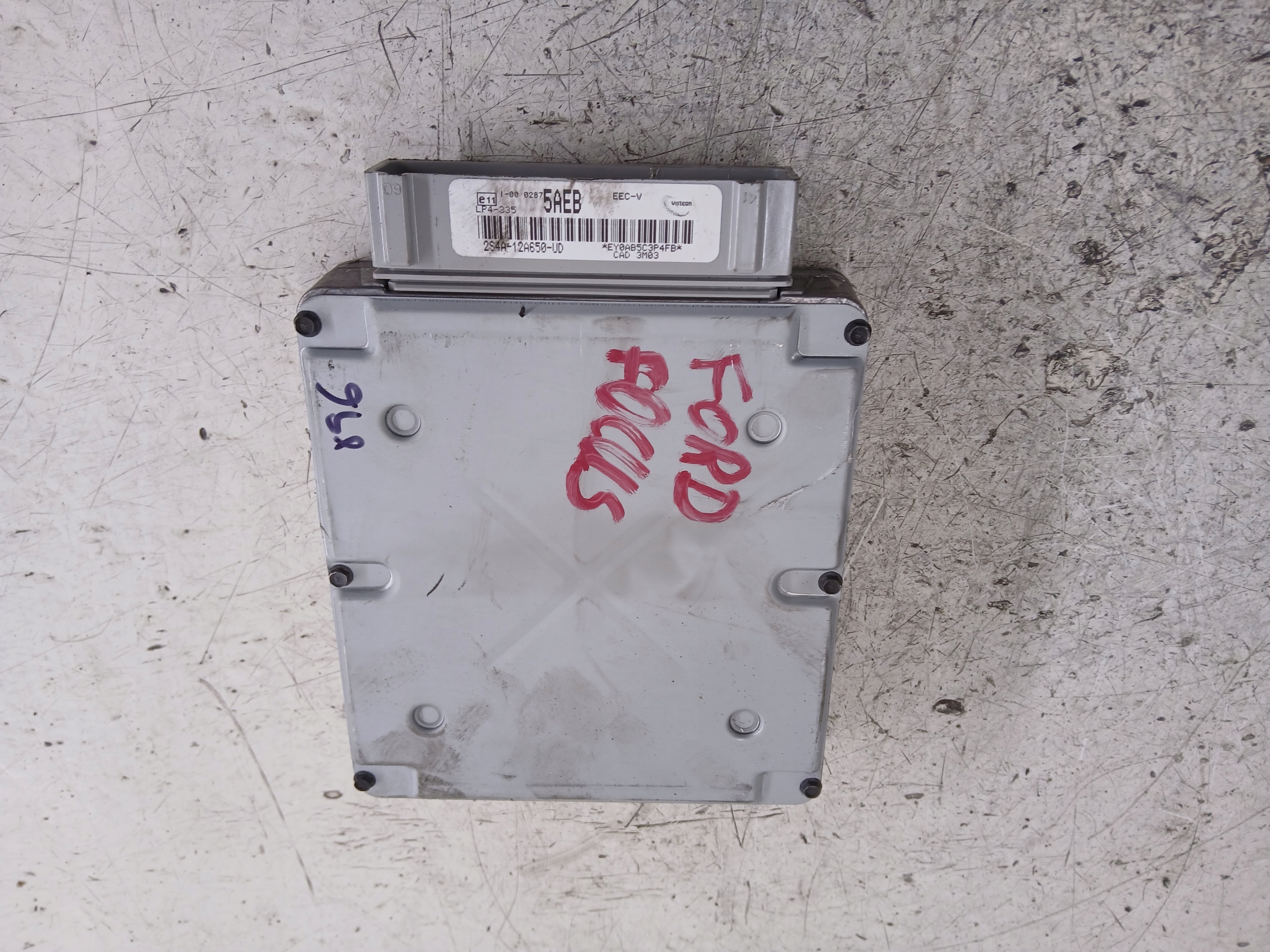 FORD FOCUS MK1 1.6 control unit of the engine 2S4A12A650UD