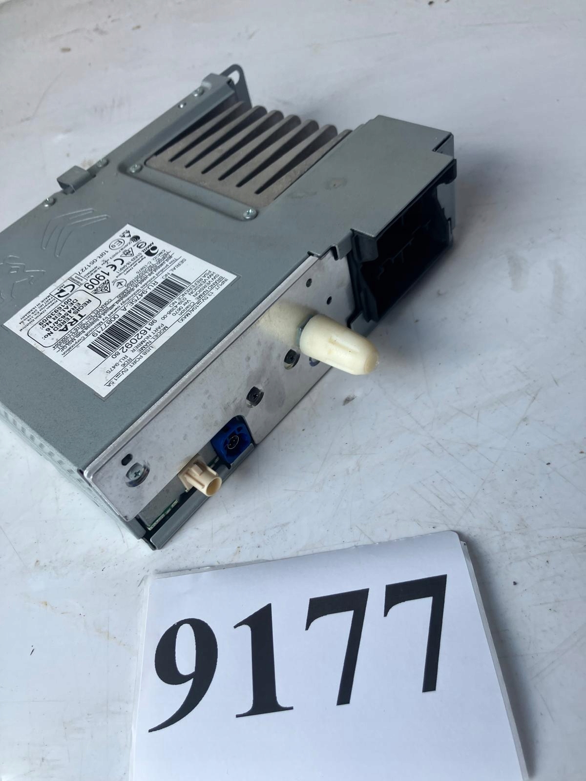 RADIO CITROEN C3 III 9816209280