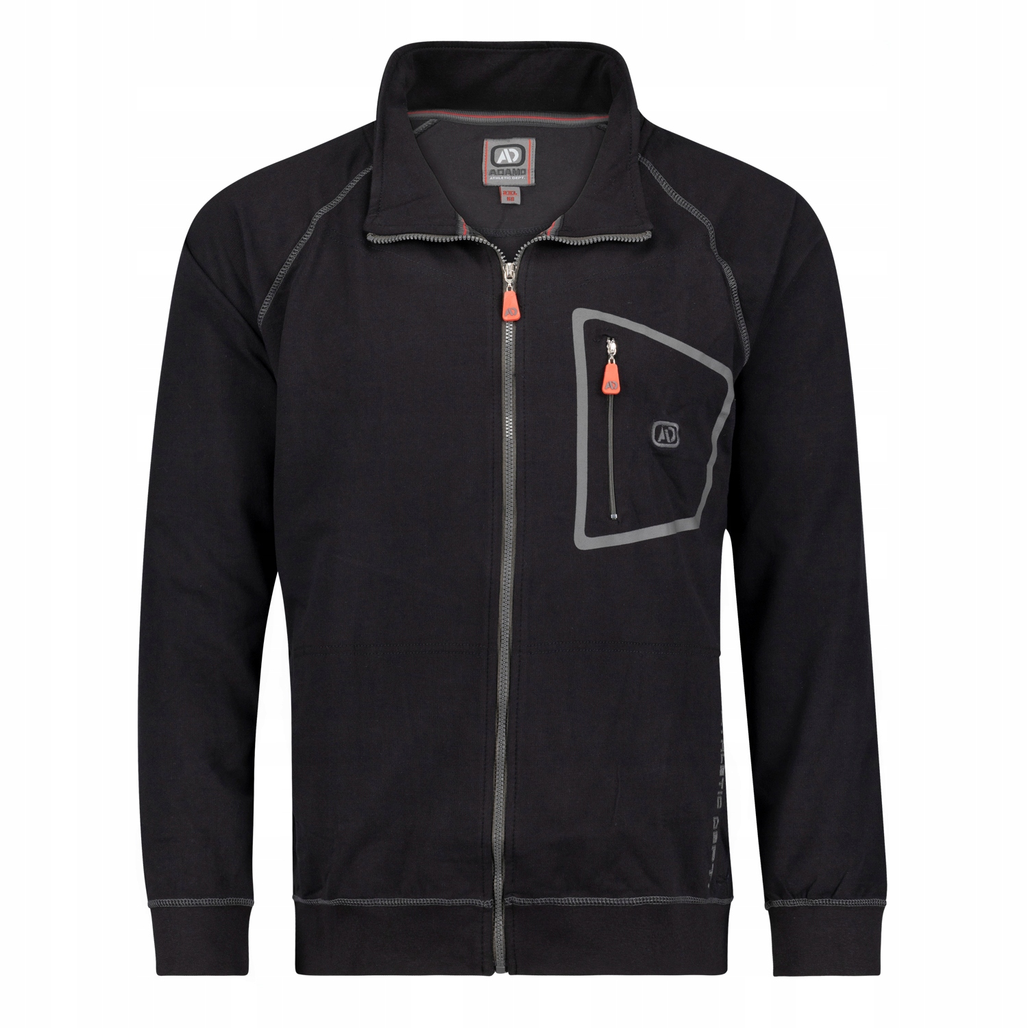 Adamo Velké Rozměry Rozepínací Mikina 4XL 150 cm