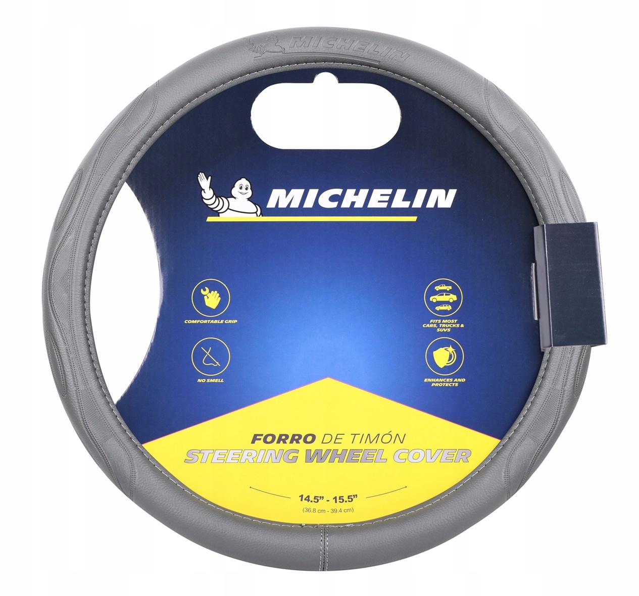 Michelin Pokrowiec Na Kierownicę Szary M 36,8-39,4cm