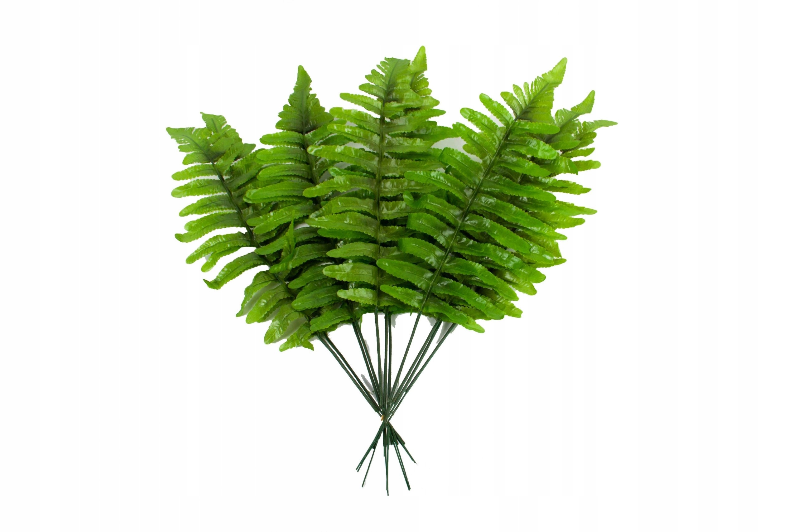 12 X LIŚĆ LIŚCIE SZTUCZNE PAPROĆ 46 CM