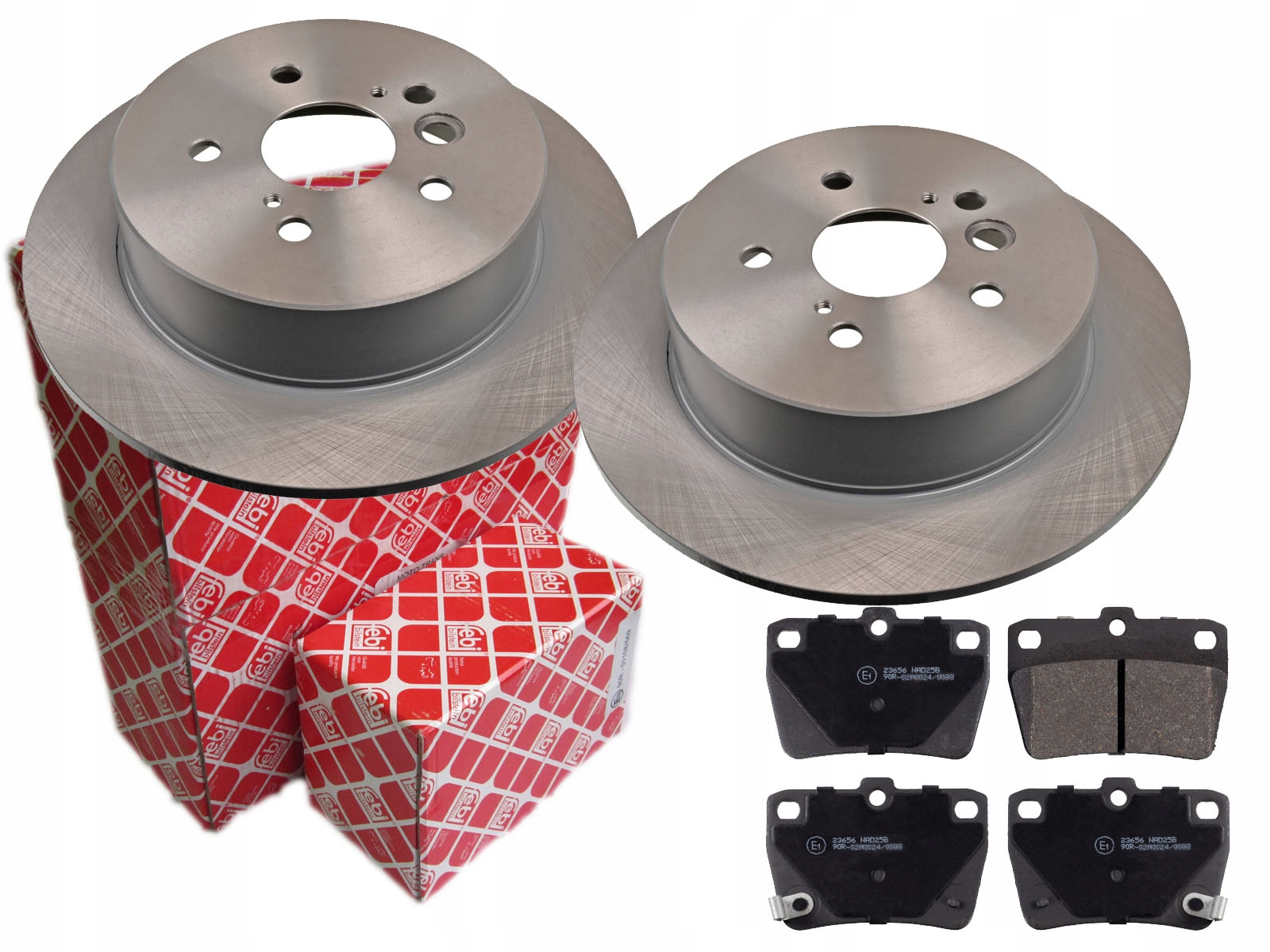 ДИСКИ КОЛОДКИ FEBI ЗАДНЯ TOYOTA RAV4