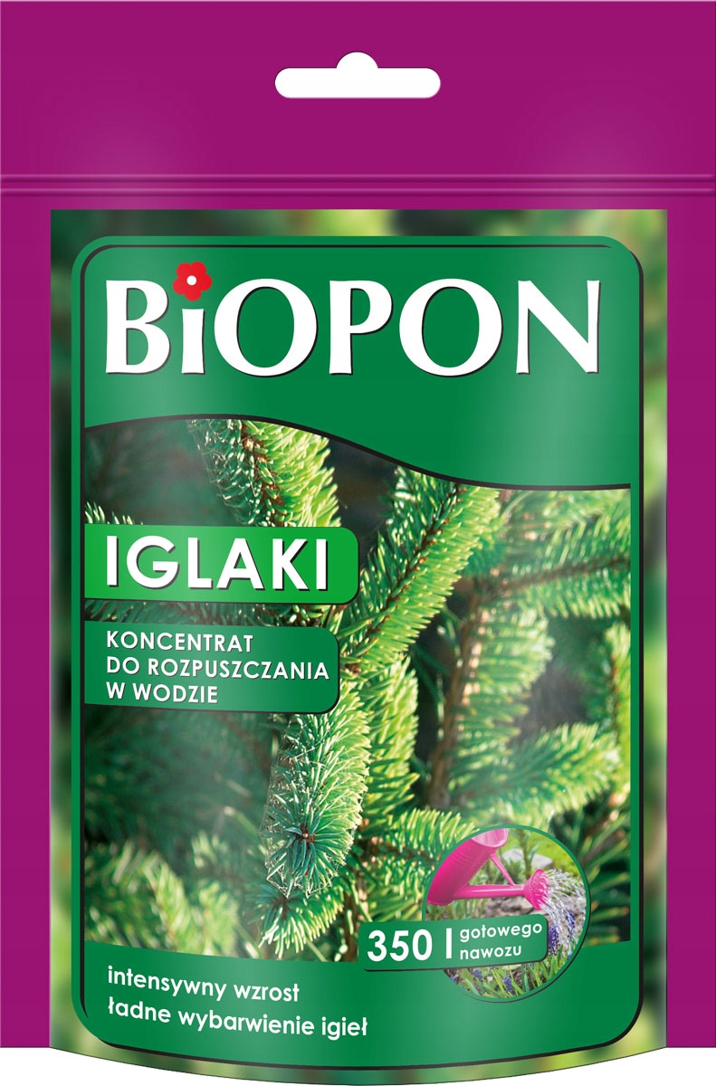 

Nawóz Do Iglaków Koncentrat 350g Biopon wydajny