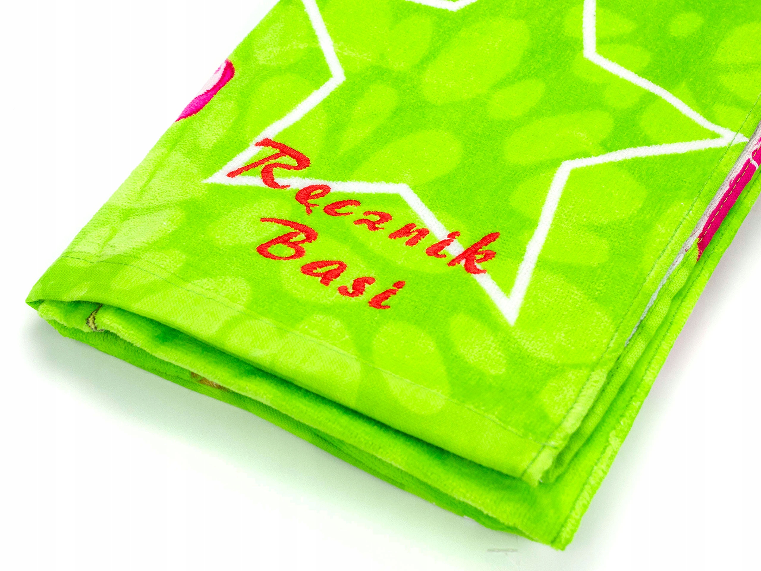 Ręcznik do przedszkola 30x50 piłka nożna dla piłkarza Waga produktu z opakowaniem jednostkowym 0.2 kg