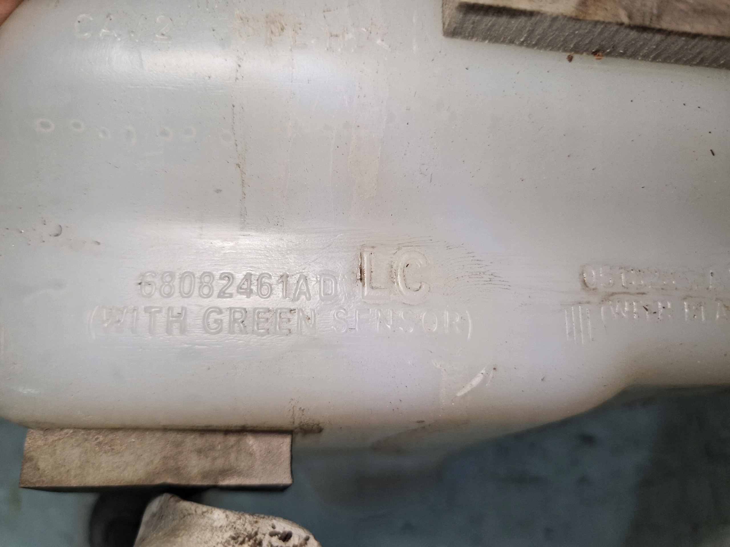 DODGE CHARGER 2019- washer fluid tank 68082461AD