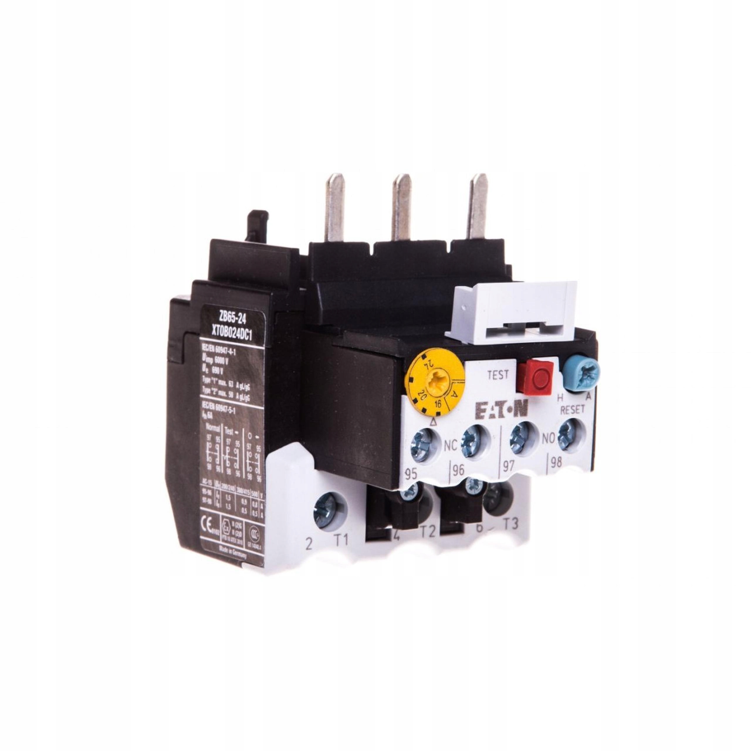 Tepelný relé 16-24A ZB65-24 Eaton 278457