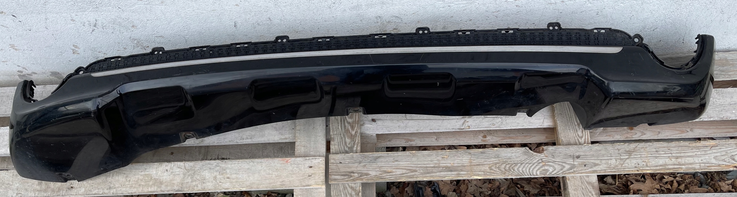 KIA SOUL II 2014 - SPOILER der Stoßstange heck B2F30-AB7A0