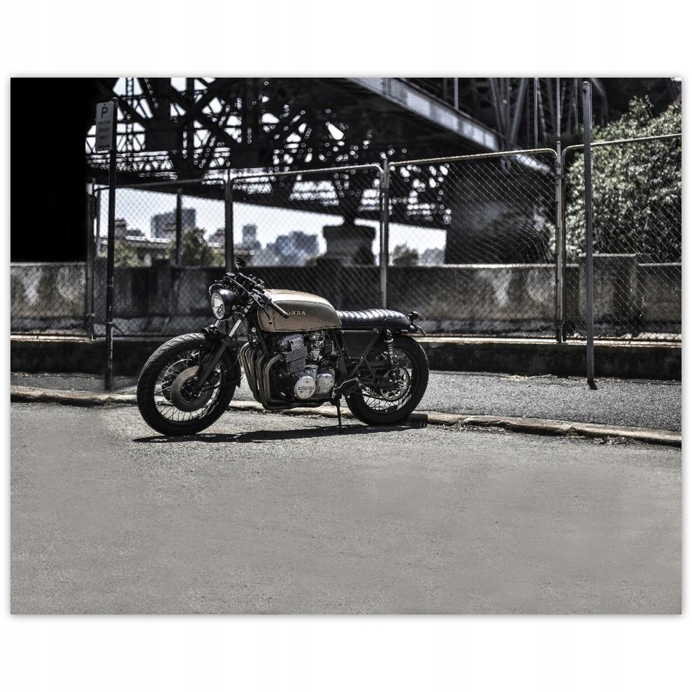 

Plakat 50x40 Motocykl