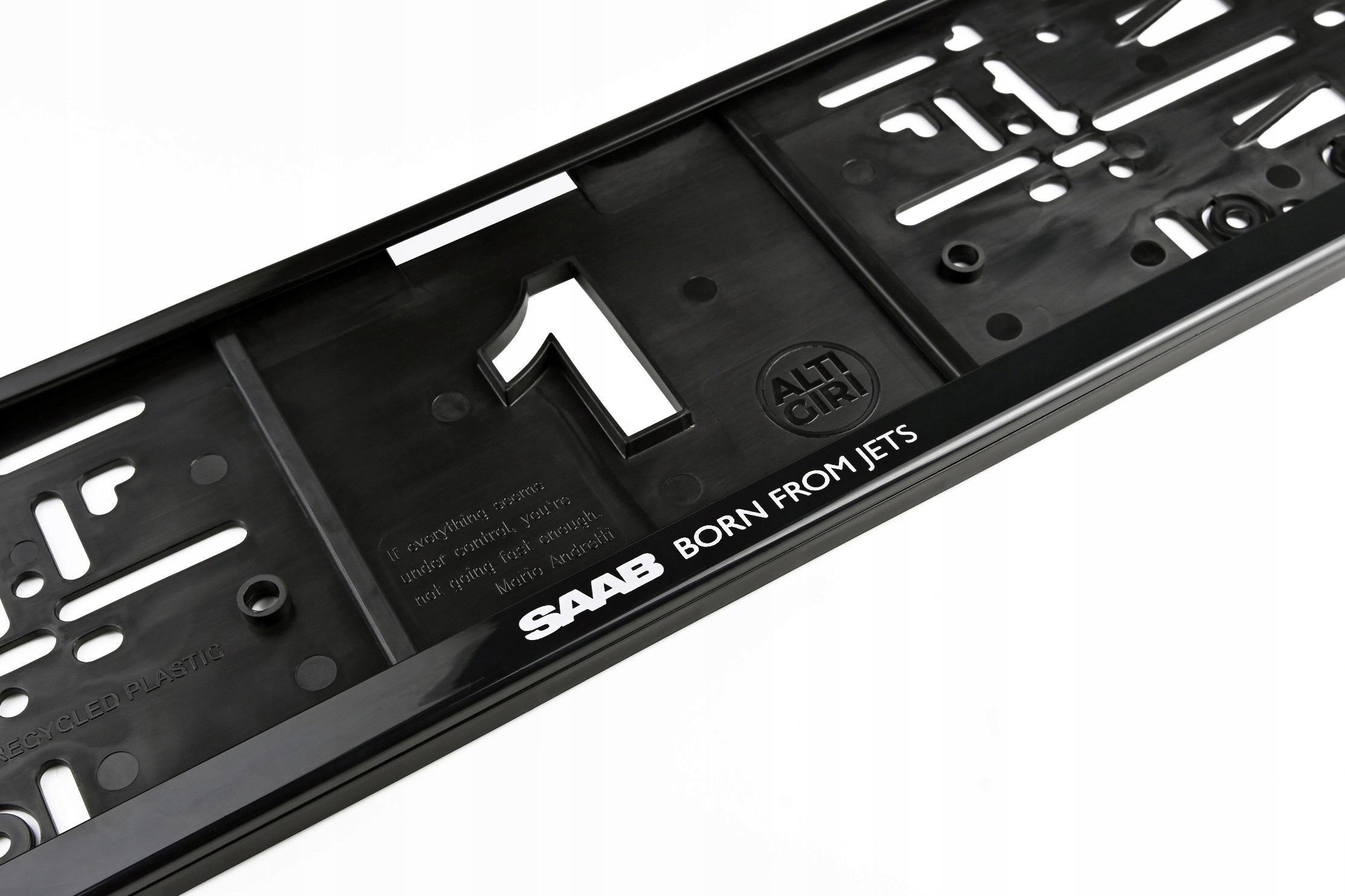 Alti Giri Ramka ramki tablicy rejestracyjnej do Saab 2 szt.