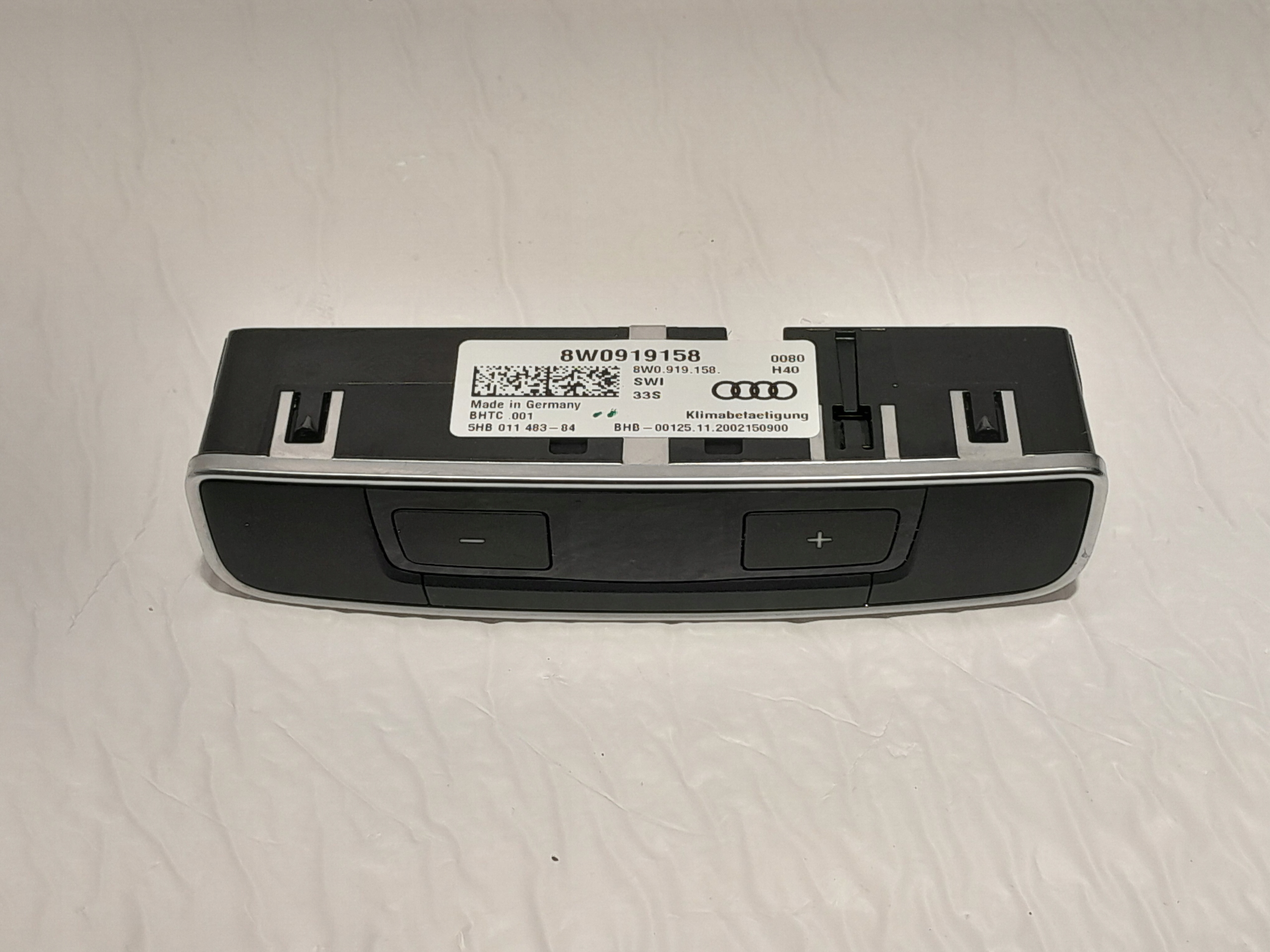 AUDI A4 B9 LIFT Unite commande clima Bouches buses Arrière 8W0919158