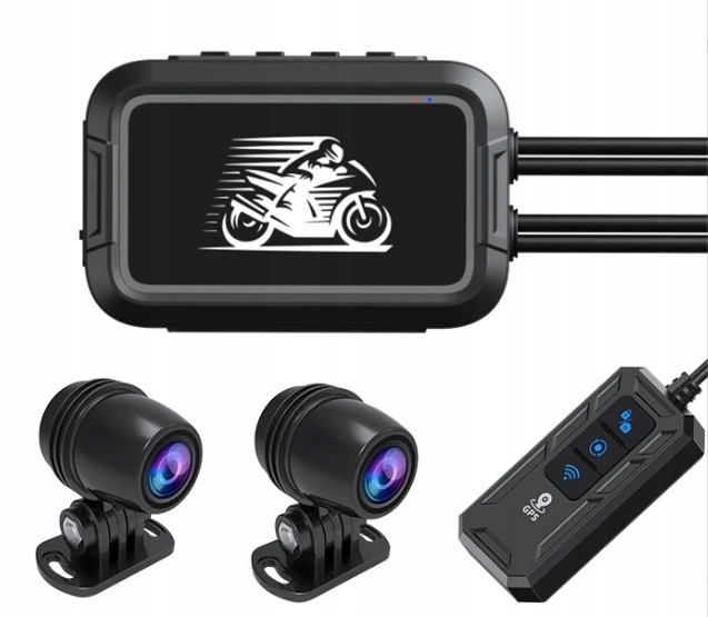 Wodoodporny rejestrator jazdy z przodu i tyłu motocykla na całe ciało Numer katalogowy producenta XINJIA-0523
