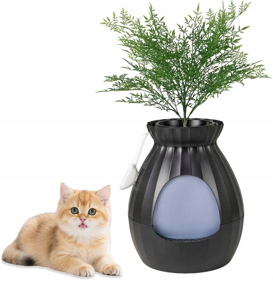 Kuweta dla kota, tyl doniczki PV10140DE-BK