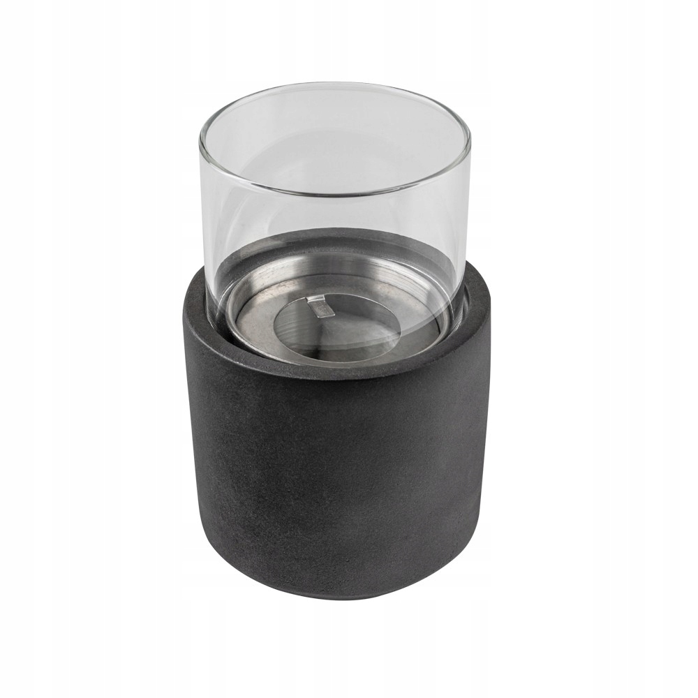 Biokrb volně stojící kulatý 12x20 černý Láva I