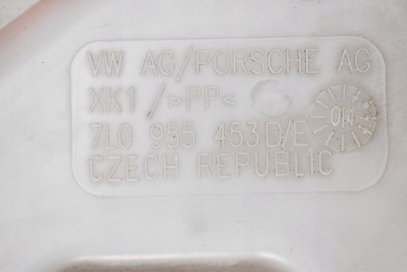 washer fluid tank 7L0955453D PORSCHE CAYENNE 1 and 02-10