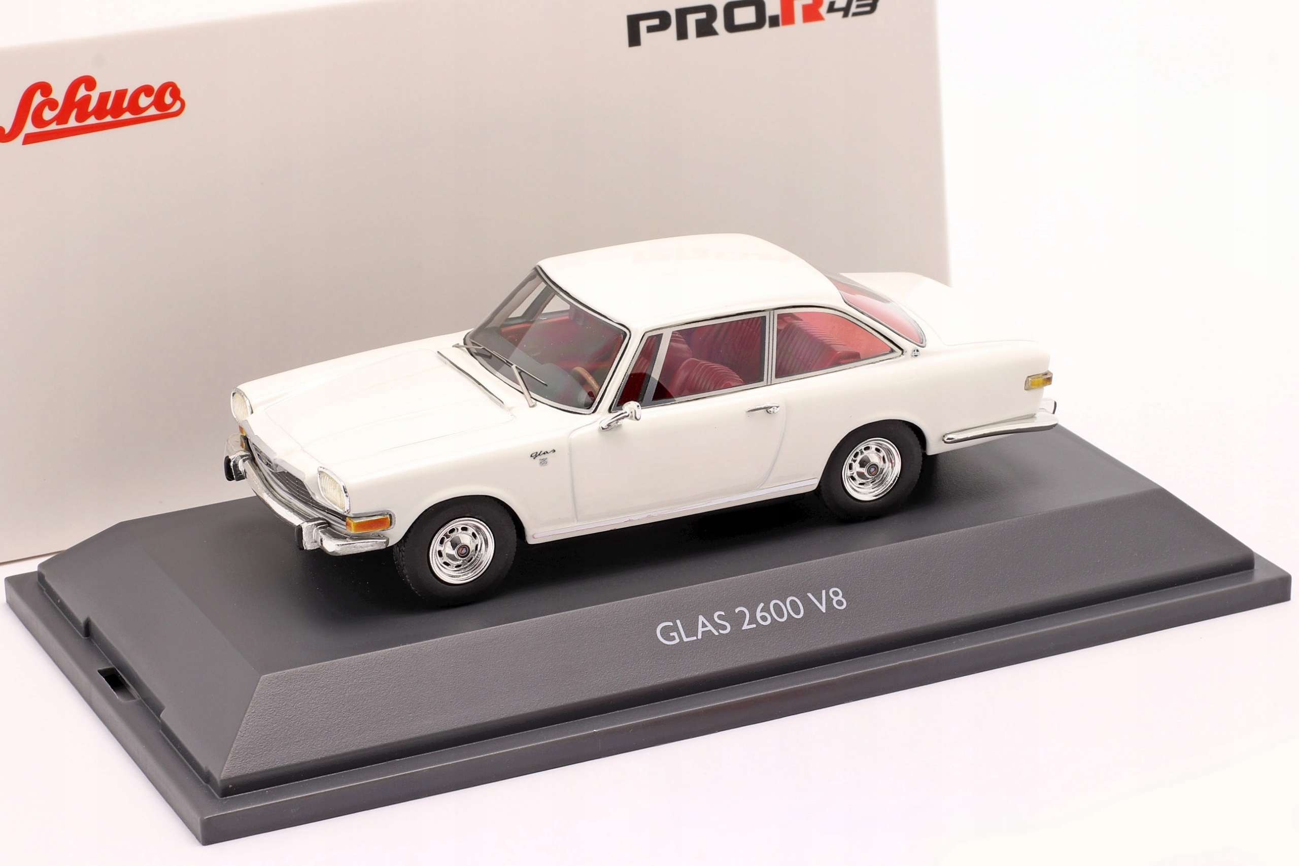 Schuco Bmw Glas 2600 V8 1966 Bílá 1:43