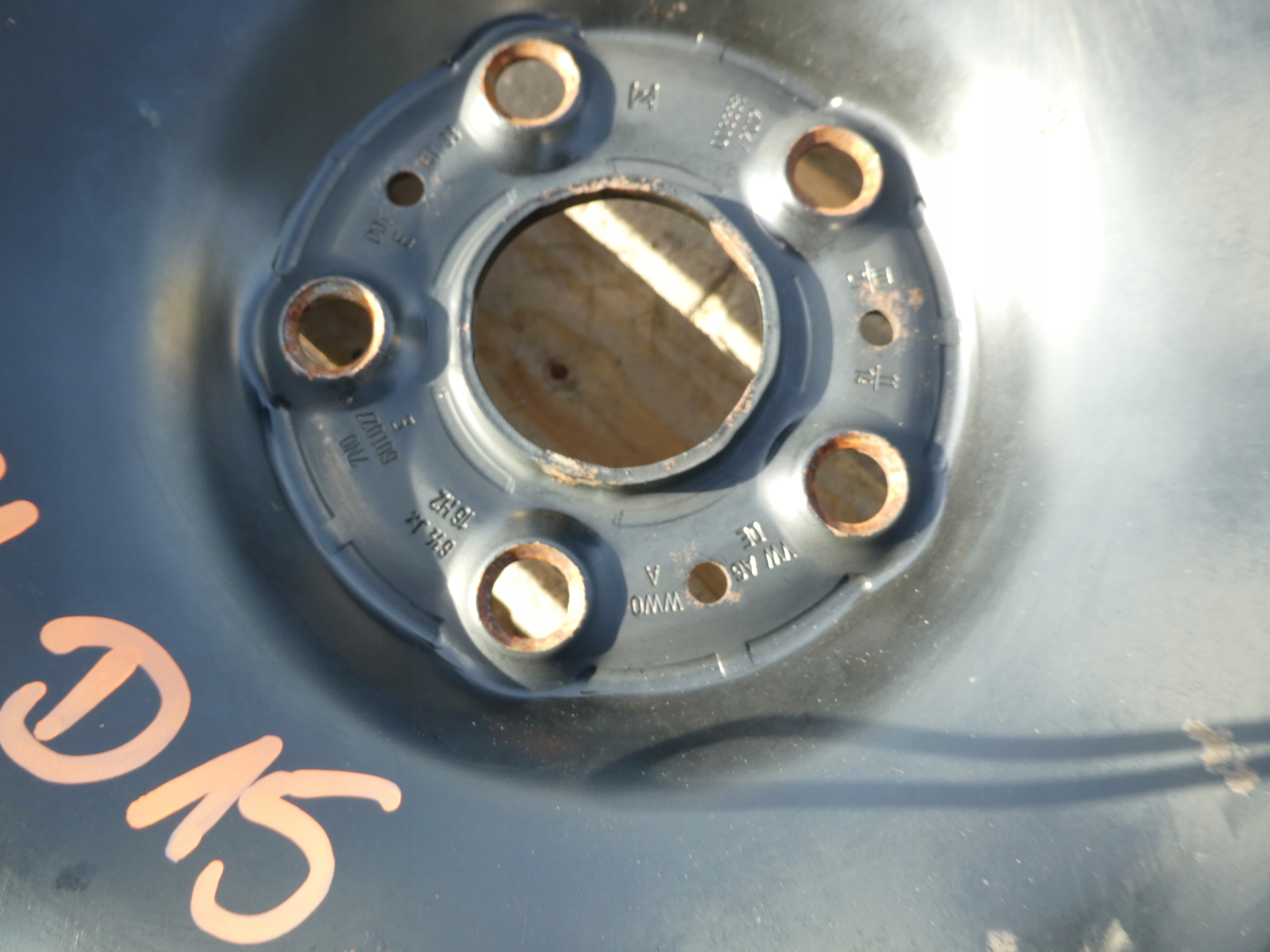 4X CERCHI FERRO VW 5X112 16 7N0601027E