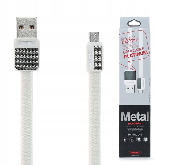 

Remax Kabel Usb Platinum RC-044m MicroUSB Biały
