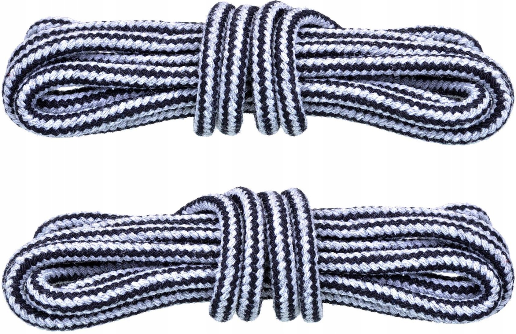 Szare Czarne żmija Sznurówki do Butów Outdoor Adidasów Sznurowadła 90 cm