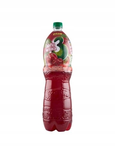 9 x Zbyszko Neperlivý ovocný nápoj 3 jablko višeň 1,75 l