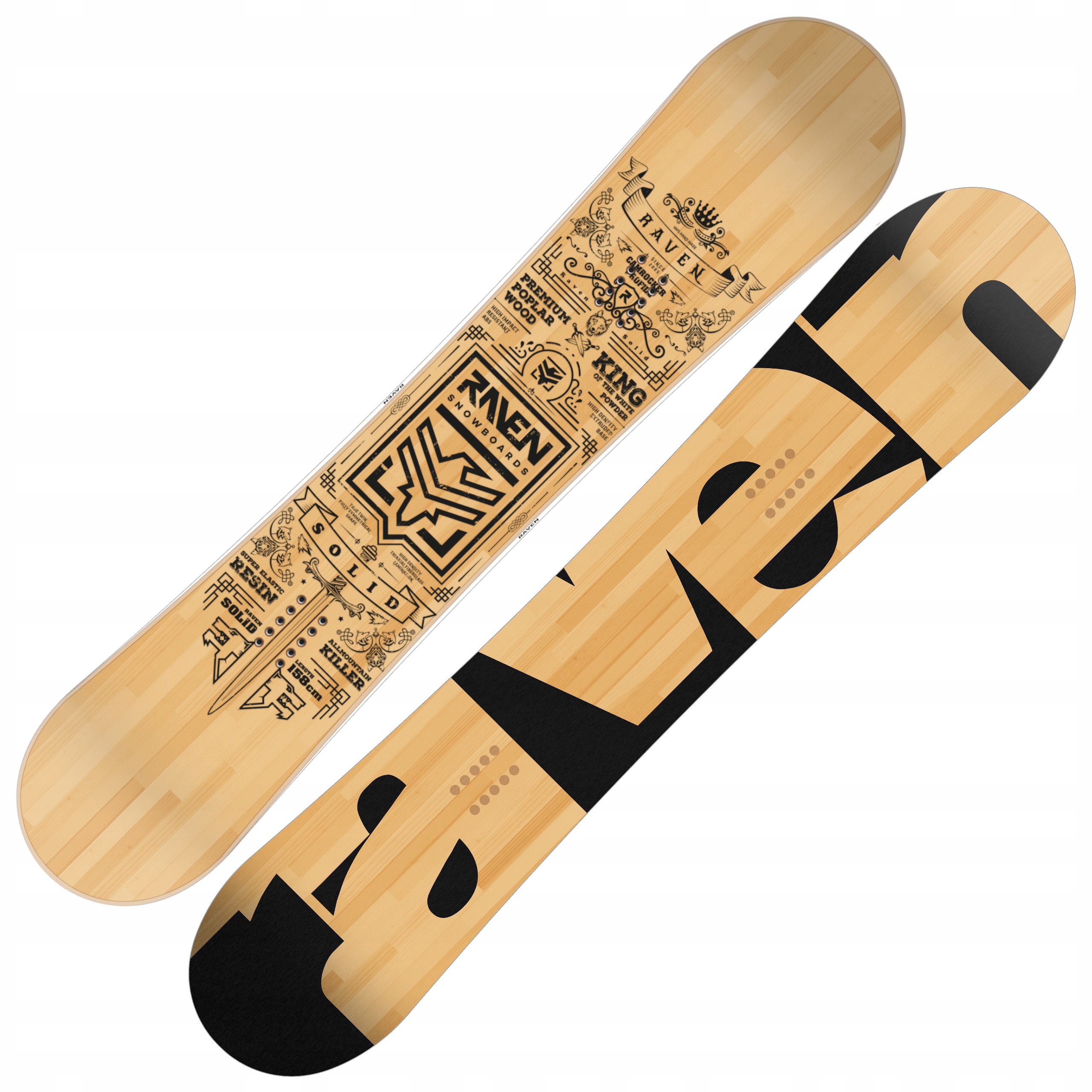 Snowboard Raven Solid Classic 159cm Wide