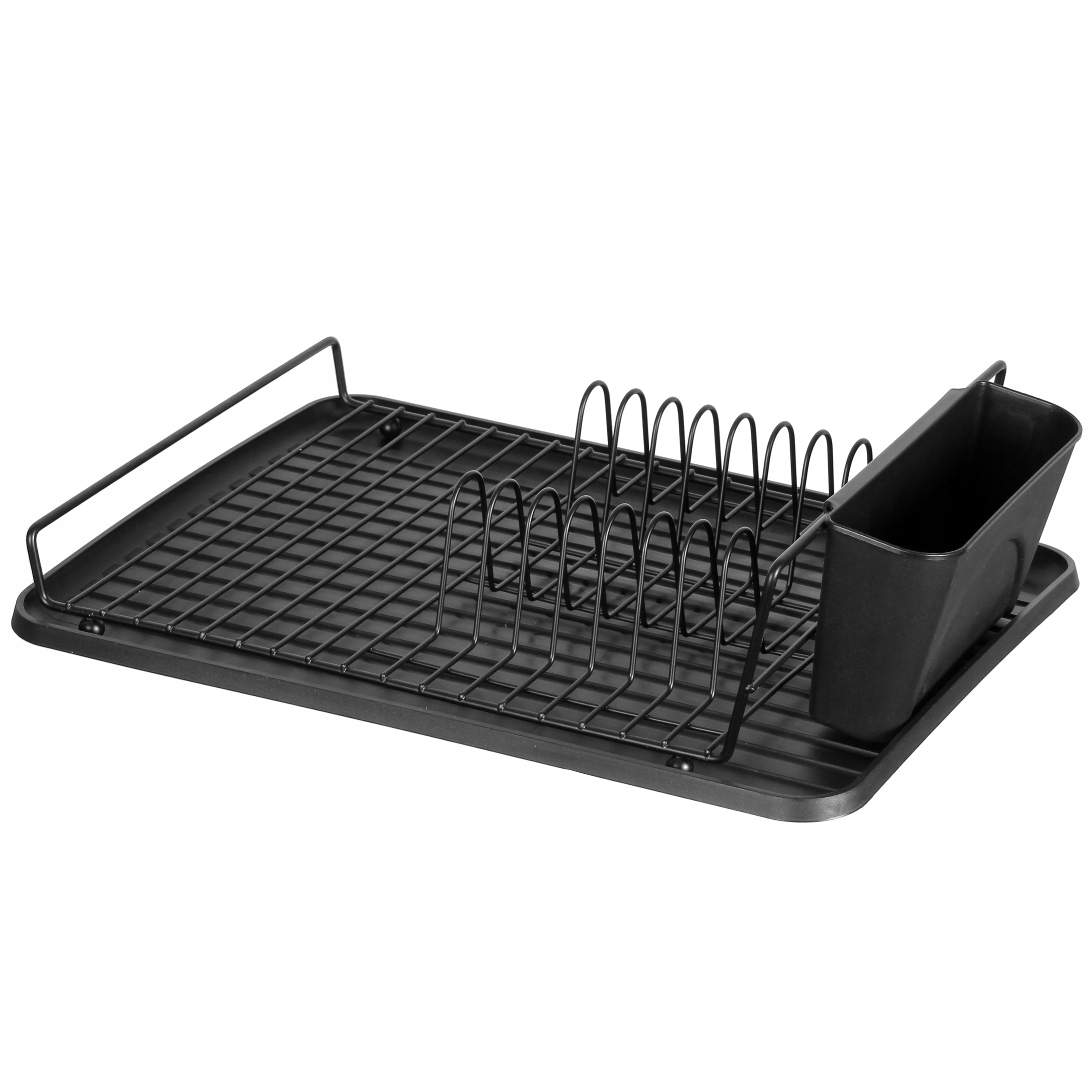 SUSZARKA DO NACZYŃ CZARNA STOJĄCA OCIEKACZ DUŻA POJEMNA Kod producenta 3414