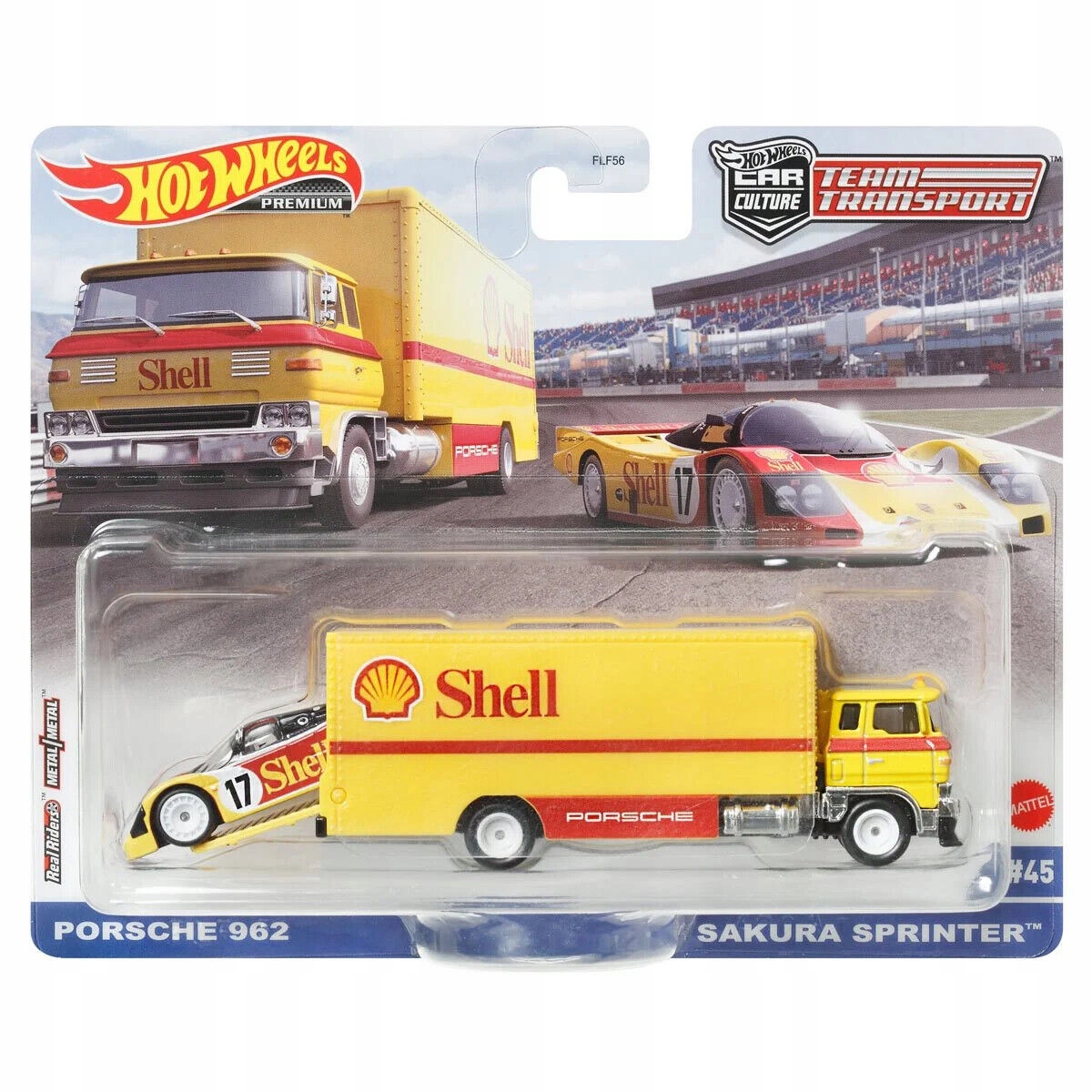 

Hot Wheels Team Transport Porsche 962 Sakura Sprin