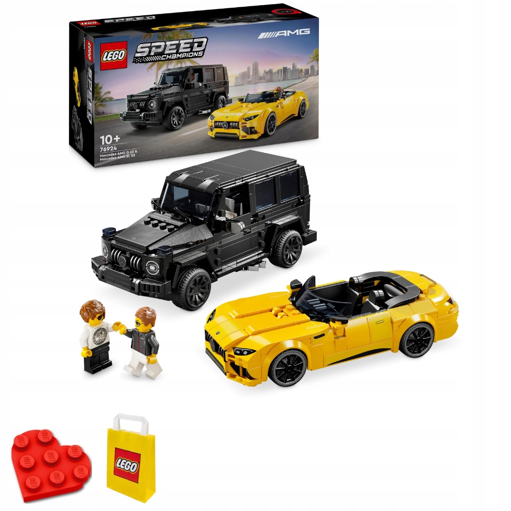 Lego Speed Champions 76924 Mercedes Amg G 63 A Mercedes Amg Sl 63
