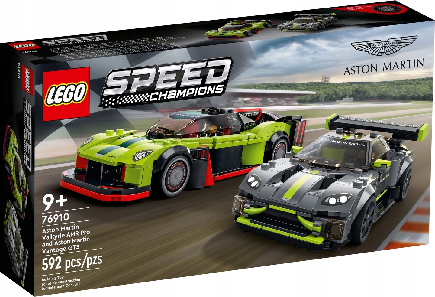 LEGO SPEED CHAMPIONS Aston Martin - Valkyrie AMR PRO i Vantage GT3 - 76910